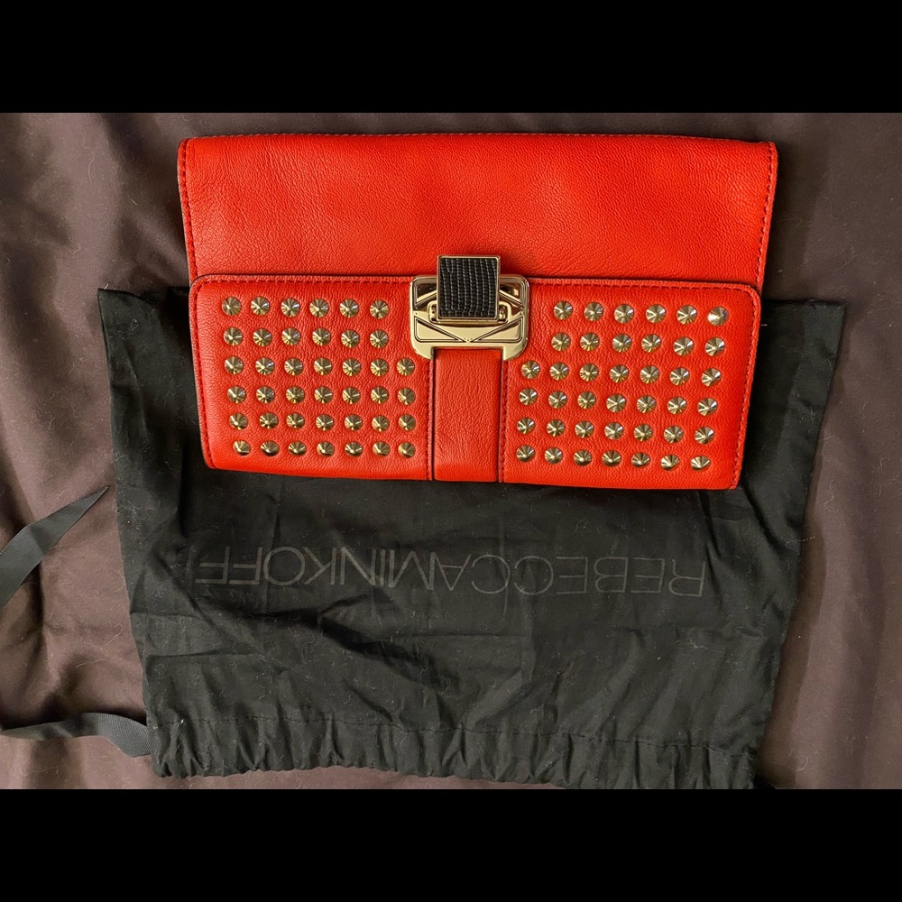 Rebecca Minkoff Clutch (orange)